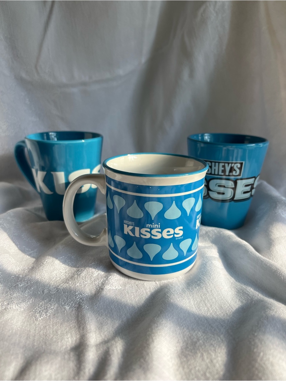Hershey's Mini Kisses Blue Ceramic Mug - Branded Collectible
